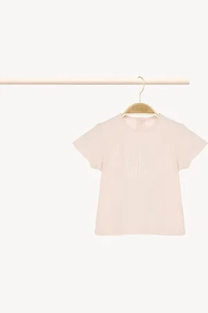 Chloé T-shirt à logo Femme Taille 15-18 100% coton