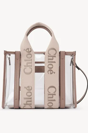 Chloé Petit sac cabas Woody Jelly Femme Taille OneSize 100% Polyuréthane thermoplastique, Cuir de veau