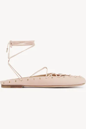 Chloé Ballerines Chloé Ghillies Femme Taille 35 100% Cuir d