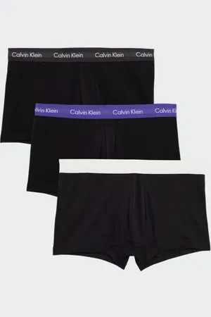 Calvin Klein Boxershorts Jockstrap 3-Pack B- Phtm Gry Spct Blu