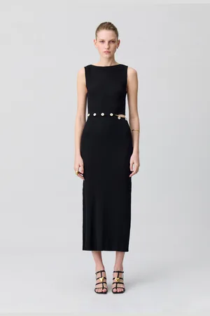 Claudie Pierlot Robe mi-longue en maille