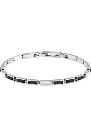 Karl Lagerfeld Bracelet pour femme en Acier serti de cristal - 0.009 g - taille : 16.51.5CM - KLAYC19