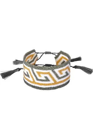 Cleor Bracelet pour femme en Tissu serti de verre - Z0146071