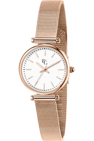 B&G Montre pour femme en AlliageAcier en forme de rond de forme Rond, couleur : BLANC, fonctionnalités : 3 ATM - 0.043 g - R3853302503