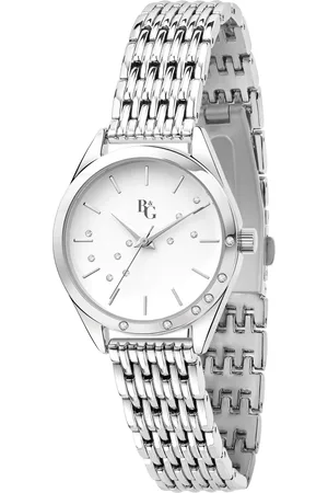 B&G Montre pour femme en AlliageAlliage en forme de rond de forme Rond, couleur : BLANC, MAT, fonctionnalités : 3 ATM - 0.070 g - R3853308503