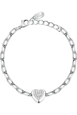 Karl Lagerfeld Bracelet pour femme en Acier serti de cristal - 0.006 g - taille : 163CM - KLAYD15