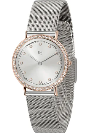 B&G Montre pour femme en AcierAcier en forme de rond de forme Rond, couleur : BLANC, fonctionnalités : WATER PROOF - 0.043 g - R3853252519