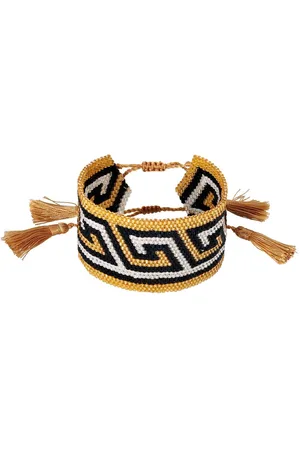 Cleor Bracelet pour femme en Tissu serti de verre - Z0146072