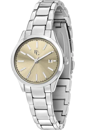 B&G Montre pour femme en AlliageAlliage en forme de rond de forme Rond, couleur : MARRON, SUNRAY, fonctionnalités : 3 ATM - 0.067 g - R3853241525