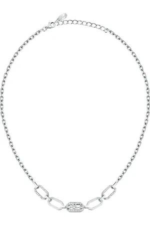 Karl Lagerfeld Collier pour femme en Acier serti de cristal - 0.012 g - taille : 405CM - KLAYC14
