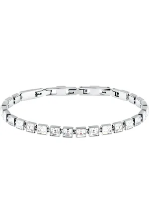Karl Lagerfeld Bracelet pour femme en Acier serti de cristal - 0.013 g - taille : 162CM - KLAYC24