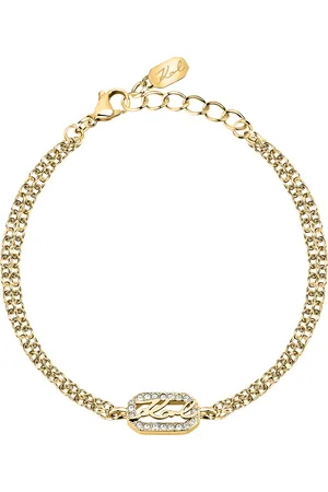 Karl Lagerfeld Bracelet pour femme en Acier serti de cristal - 0.004 g - taille : 163CM - KLAYC32