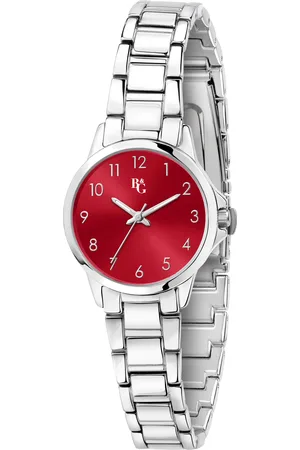 B&G Montre pour femme en AlliageAlliage en forme de rond de forme Rond, couleur : ROUGE, SUNRAY, fonctionnalités : 3 ATM - 0.070 g - R3853285506