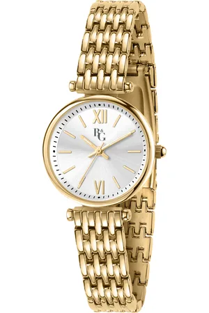 B&G Montre pour femme en AlliageAlliage en forme de rond de forme Rond, couleur : ARGENT, fonctionnalités : 3 ATM - 0.043 g - R3853302501