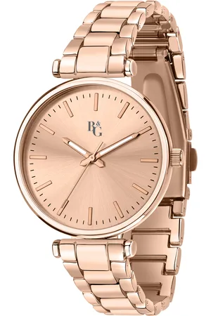 B&G Montre pour femme en AlliageAlliage en forme de rond de forme Rond, couleur : , BRILLANT, fonctionnalités : 3 ATM - 0.032 g - R3853302505