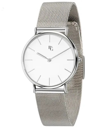 B&G Montre pour femme en AlliageAcier en forme de rond, fonctionnalités : Pas de résistance à l