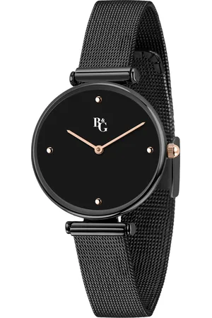 B&G Montre pour femme en AlliageAcier en forme de rond de forme Rond, couleur : , fonctionnalités : 3 ATM - 0.044 g - R3853304503