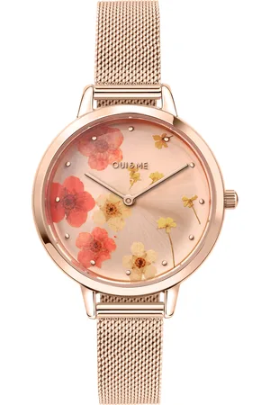 Oui&Me Montre pour femme en AcierAcier en forme de rond de forme Rond, couleur : OR , SUNRAY, fonctionnalités : 5 ATM - 0.040 g - ME010250