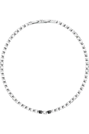 Karl Lagerfeld Collier pour femme en Acier serti de cristal - 0.033 g - taille : 402CM - KLAYC06