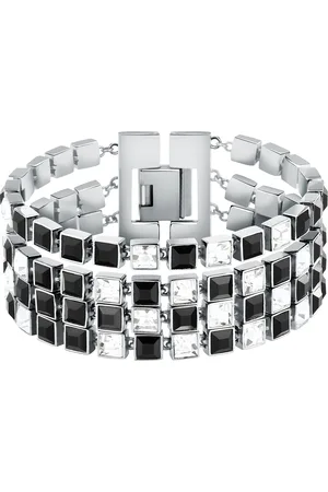 Karl Lagerfeld Bracelet pour femme en Acier serti de cristal - 0.050 g - taille : 162CM - KLAYC15