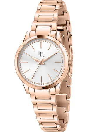 B&G Montre pour femme en AlliageAlliage en forme de rond de forme Rond, couleur : ARGENT, SUNRAY, fonctionnalités : 3 ATM - 0.073 g - R3853303501