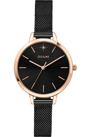 Oui&Me Montre pour femme en AcierAcier en forme de rond de forme Rond, couleur : , fonctionnalités : 5 ATM - 0.035 g - ME010055