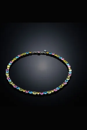 Chiara Ferragni Collier pour femme en Laiton serti de zircon - 0.016 g - taille : 40cm+EXT - J19AVS01