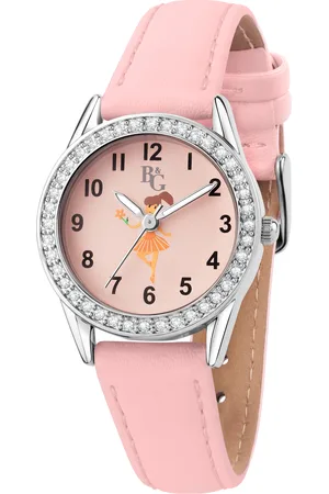 B&G Montre pour femme en AlliagePolyuréthane en forme de rond de forme Rond, couleur : , fonctionnalités : 3 ATM - 0.023 g - R3851285502