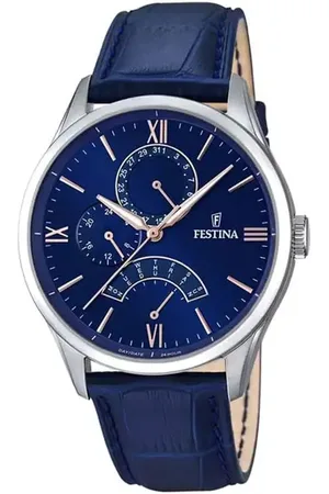 Festina Montre pour homme en AcierAcier de forme Rond, couleur : , fonctionnalités : 5 ATM - F16823/3