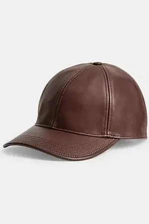 Coach Casquette de baseball en cuir