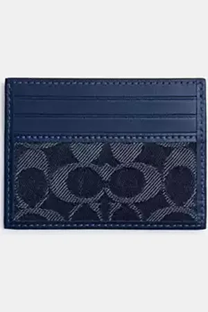 Coach Porte-cartes en denim exclusif