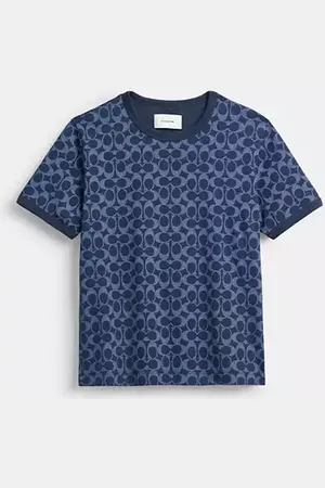 Coach T-shirt Ringer exclusif en coton biologique