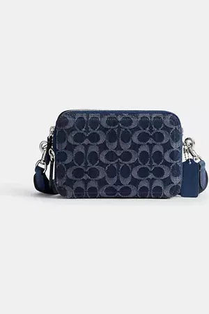 Coach Sac bandoulière Charter 19 en denim exclusif