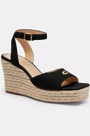 Coach Espadrilles à talon compensé