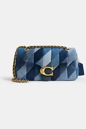 Coach Sac épaule Tabby 26 avec patchwork matelassé