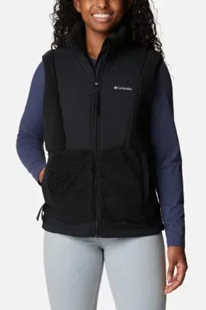 Gilet polaire Gilets Vestes sans Manches pour Femme FASHIOLA