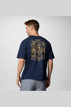 Columbia T-shirt Technique Graphique Cedar Trail Back