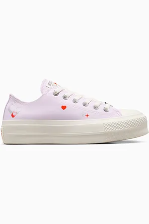 Converse best sale compensée rose