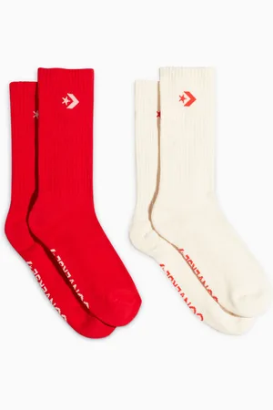 Converse Star Chevron Half Cushion Crew Socks