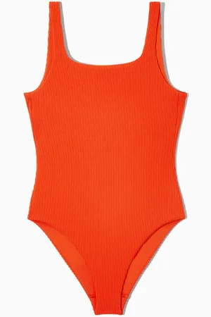 COS Maillot De Bain Côtelé Encolure Carrée