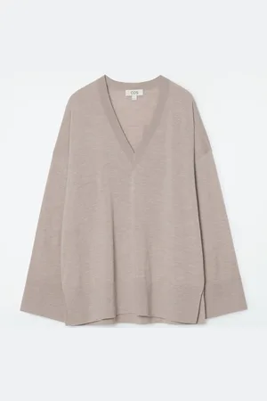 COS Pull Col En V Laine Mérinos