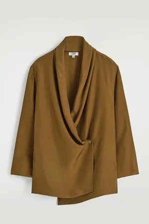 COS Blazer À Col Châle En Soie