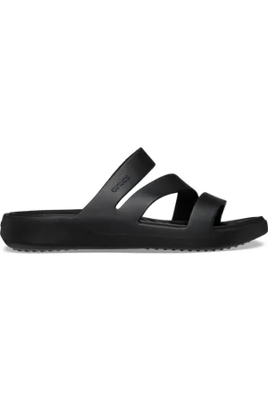 Crocs Getaway Strappy Sandales Femmes Black