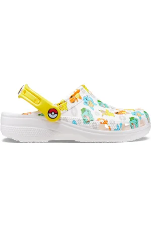 Crocs Classic Pokemon II Sabots Unisex White Multi