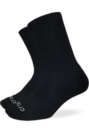 Crocs Socks Crew Texture Logo 3-Pack Chaussures Unisex Black