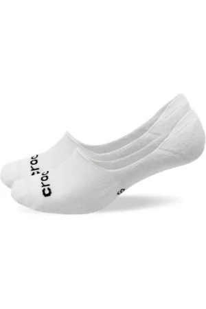 Crocs Socks Hidden Liner 3PK Chaussures Unisex White