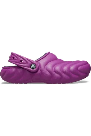 Crocs Classic Lined Overpuff Sabots Unisex Grapeberry