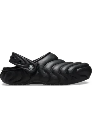 Crocs Classic Lined Overpuff Sabots Unisex Black