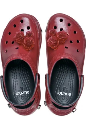 Crocs Louane X Bae Sabots Femmes Black Red