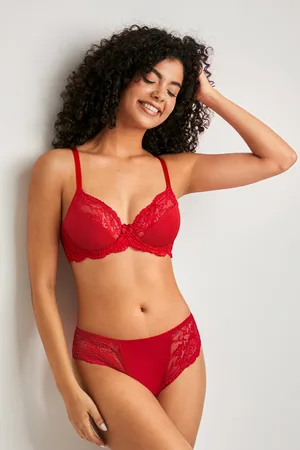 Cupshe Ensemble soutien-gorge et sous-vêtement à armature et nœud